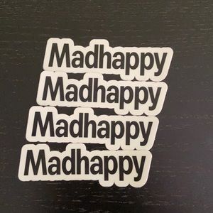 Madhappy stickers